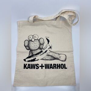 Uniqlo x Kaws x Andy Warhol Tote Bag